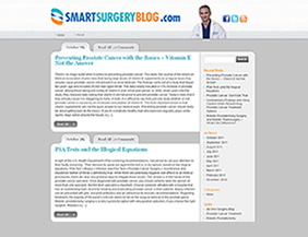 Urology surgeon website design